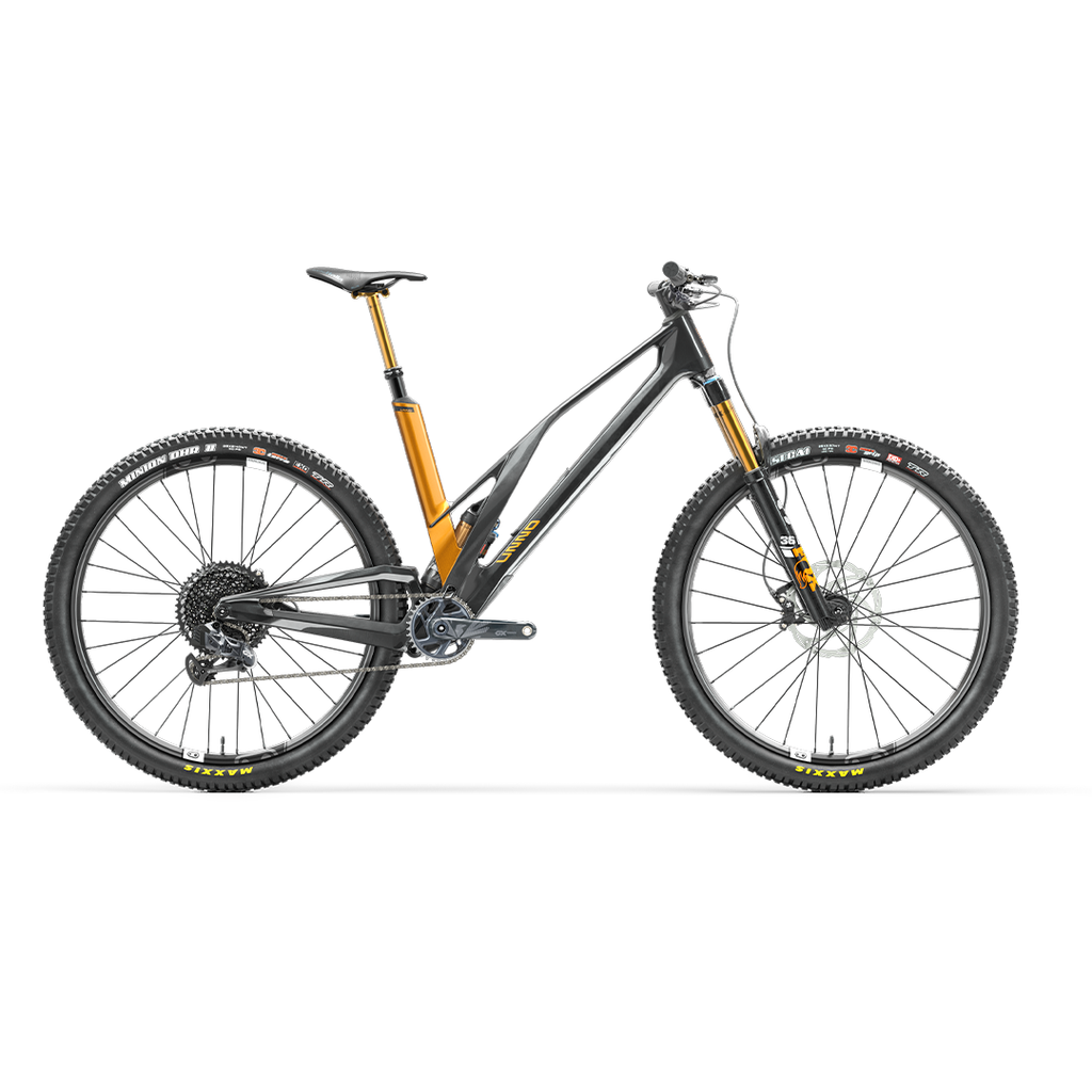 Unno Dash Race Build - Black/Raw/Bronze Mountain Bike Dash