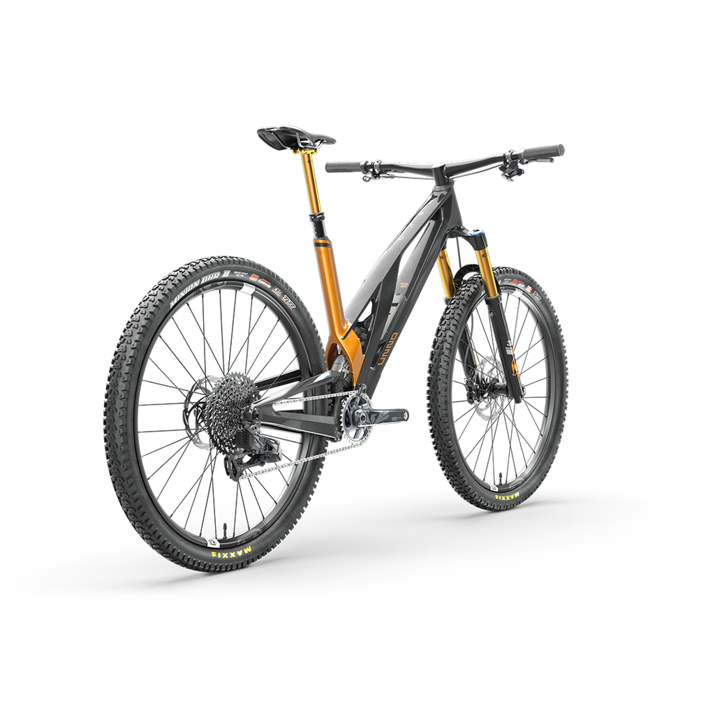 Unno Dash Race Build - Black/Raw/Bronze Mountain Bike Dash