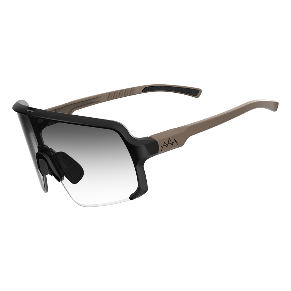 Dirdy Bird Peak Sunglasses Dez Tan/Black, Photochromic, Clear To Smoke Transition Lens MPN: 034-11114 Sunglasses Peak