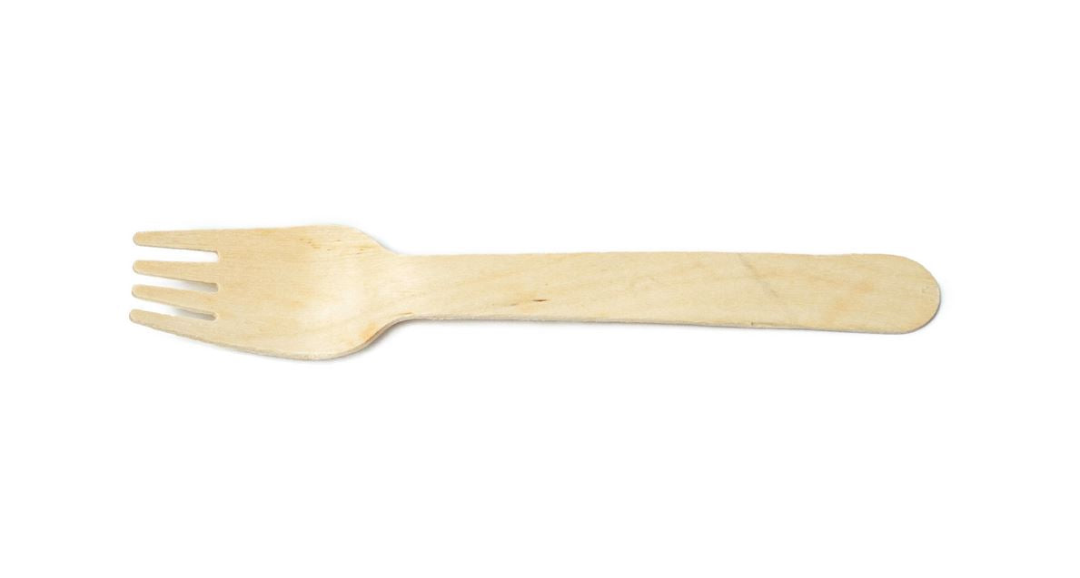 Eco Wooden Fork That Might Be A Spork Cutlery & Kazoos Eco Cutlery