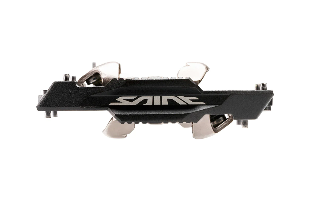 Shimano Saint PD-M821 Clipless SPD Pedals w/ Cleats, Black / Silver MPN: EPDM821 UPC: 192790899589 Pedals Saint Pedals