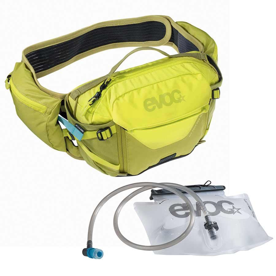 EVOC Hip Pack Pro 3L + 1.5L Bladder Included, Hydration Pack, Sulpur/Green MPN: 102504415 Lumbar/Fanny Pack Hip Pack Pro