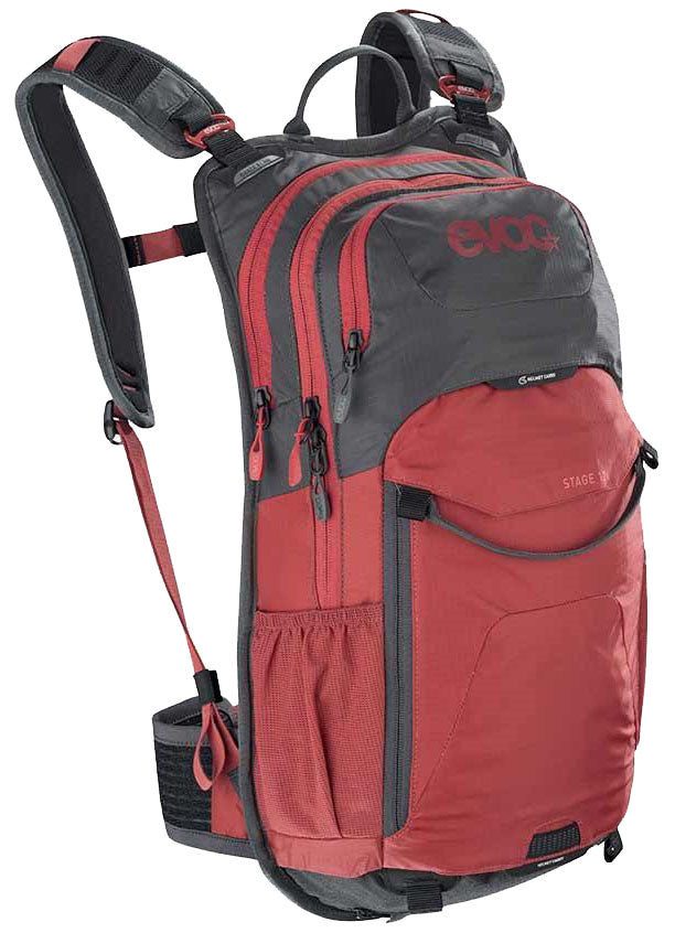 EVOC Stage 12 Hydration Pack - 12L Volume - Grey/Red