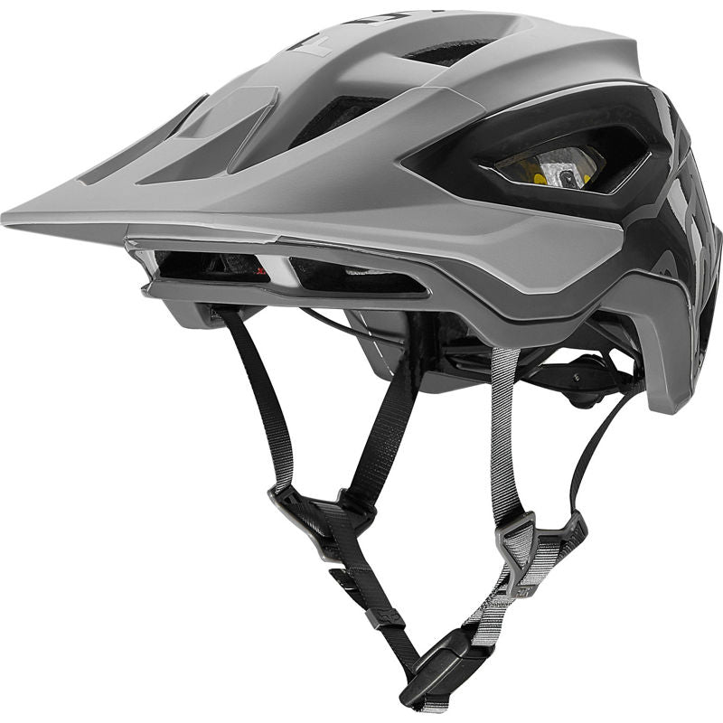Fox Racing Speedframe Pro Helmet w/ MIPS, Fidlock - Pewter Grey, Medium