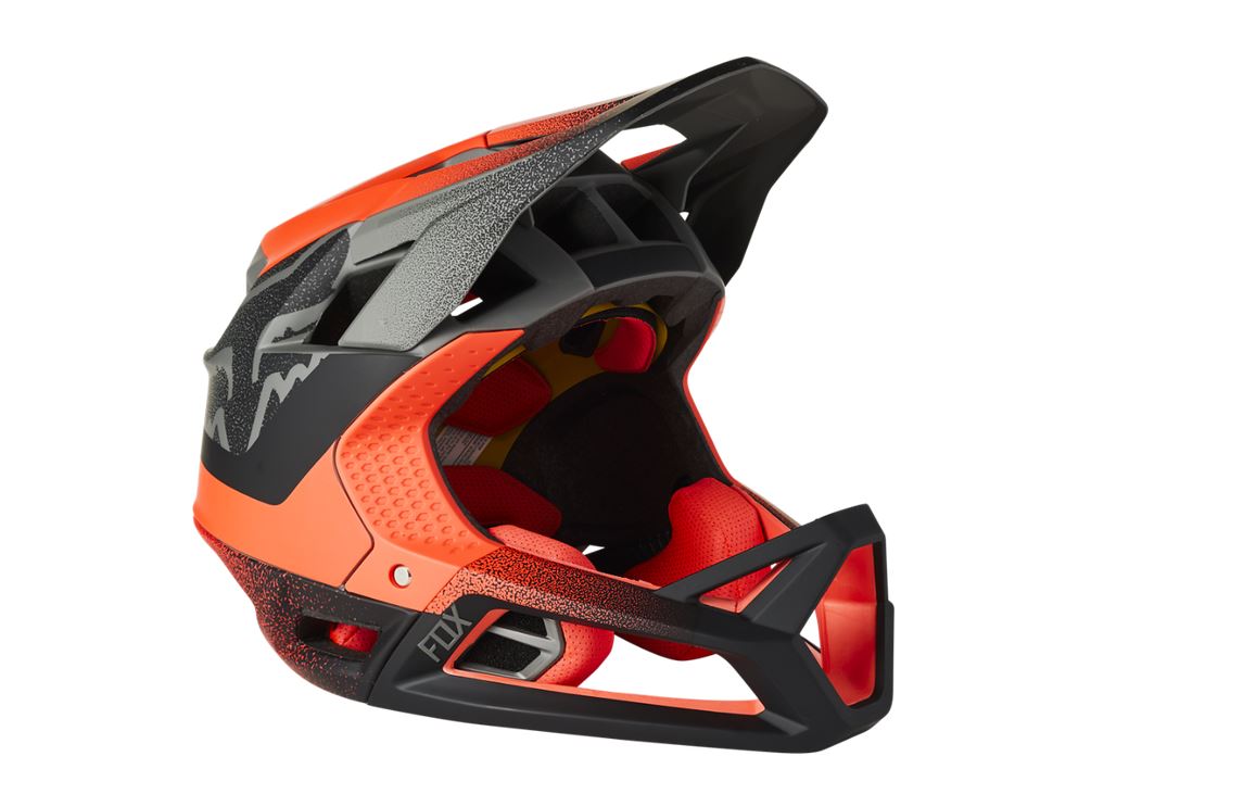 Fox Racing Proframe Full-Face Helmet - White/Red/Black, Large - Helmets - Proframe Full-Face Helmet