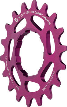 Wolf Tooth Single Speed Aluminum Cog - 18t, Compatible with 3/32