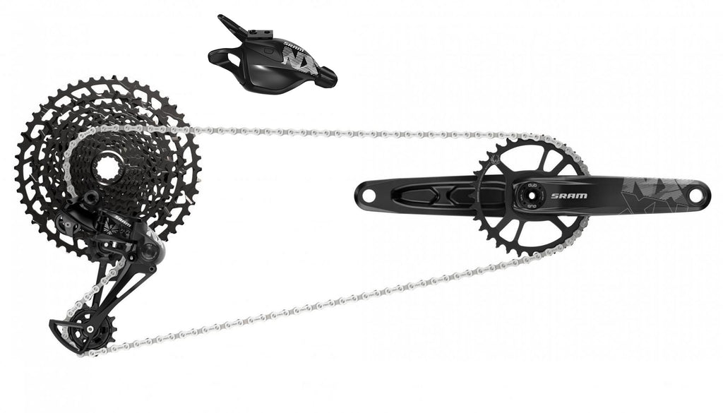 SRAM NX Eagle DUB Boost 165mm 32t Set w/ Cassette, Shifter 