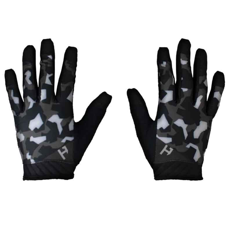 Handup Pro Performance - Black Camo, Full Finger, Large - Gloves - Pro Performance Glove - Black Camo