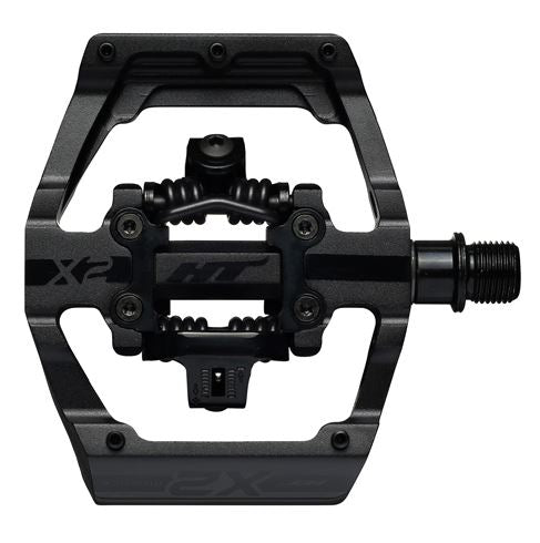 HT Components X3 Pedals - Dual Sided Clipless with Platform, Aluminum, 9/16", Stealth Black MPN: BF-HT-X3-STEALTH Pedals X3 Pedals