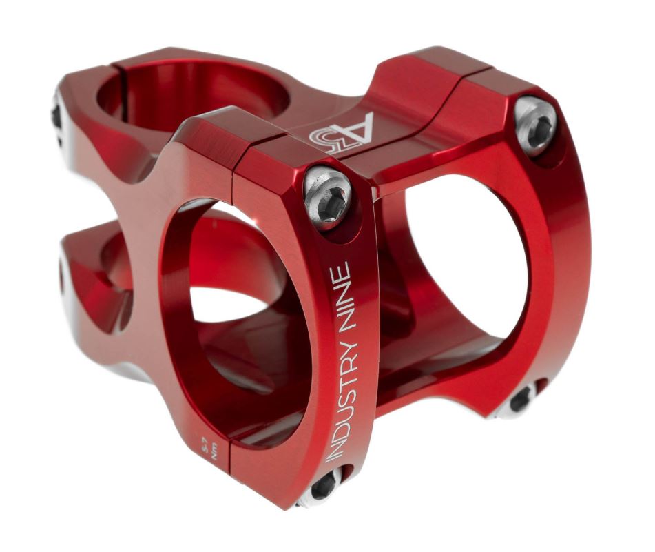 Industry Nine A35 Stem - 50mm, 35 Clamp, +/- 7, 1 1/8", Aluminum, Red MPN: A35RED50 Stems A35 Stem