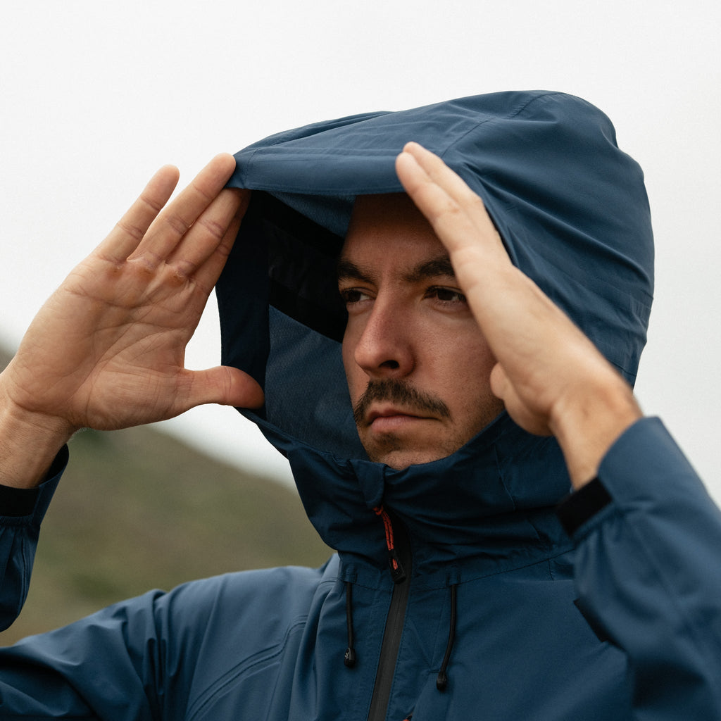 Shell Rain Jacket Waterproof Shell Jacket KETL Men's BodBrella Rain Jacket - DWR 10K ...