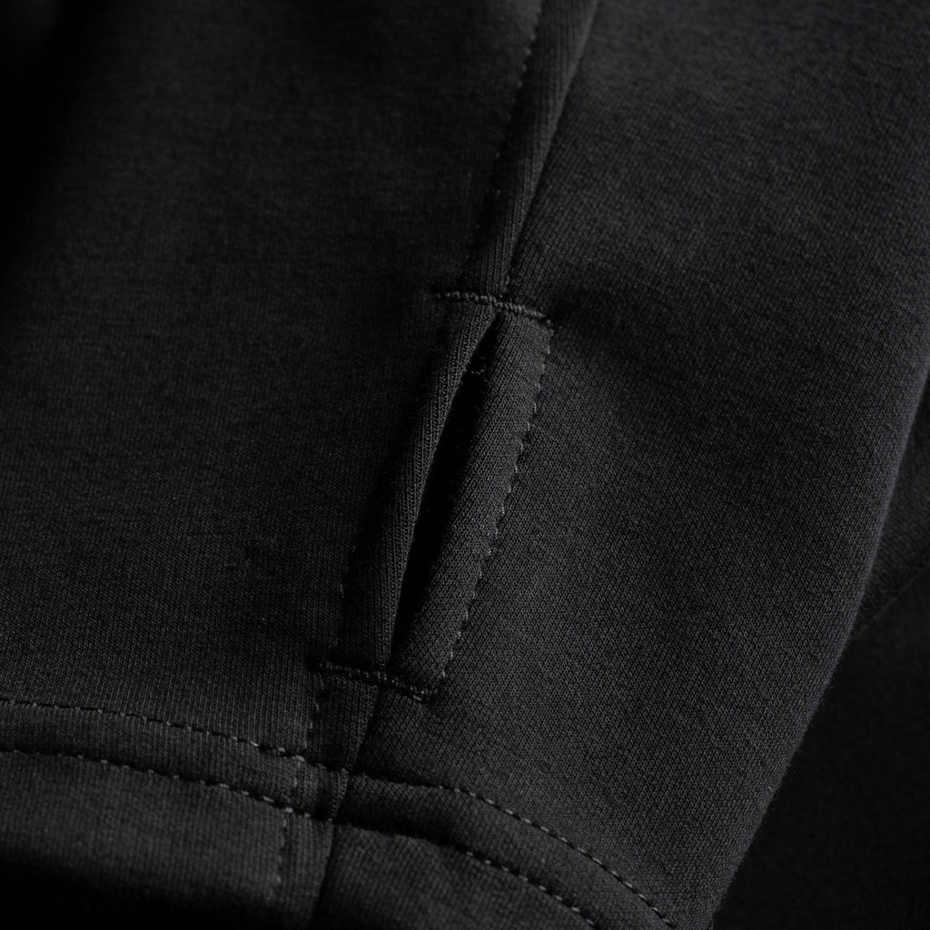 KETL Mtn Folly Active Travel Hoodie - Zipper Pockets, Stretchy, Breathable - Men's Zip-Up V.2 Black