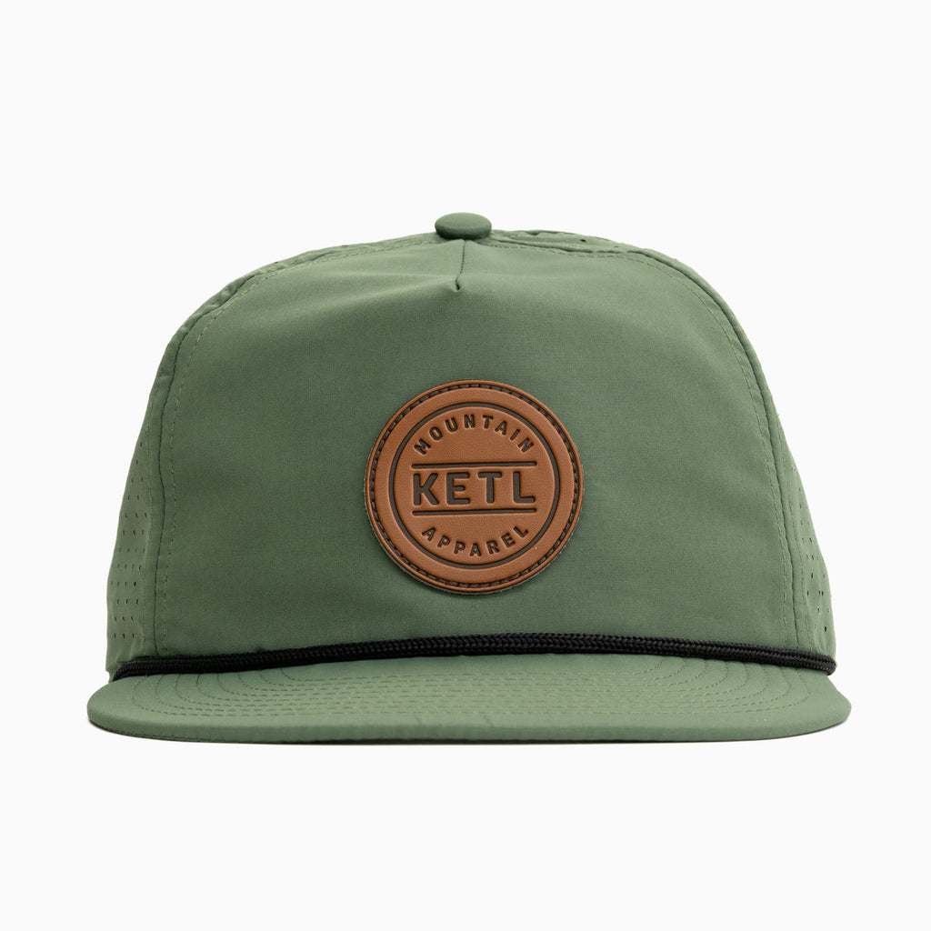 KETL Mtn Rambler V.2 Lightweight Travel Hat Green One Size - Hats - Rambler Lightweight Travel Hat V.2