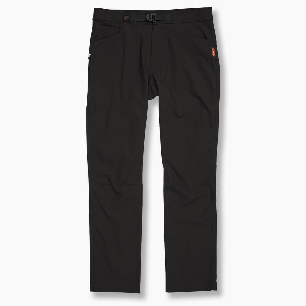 Ketl Mtn Shenanigan Hiking Pants Straight Fit 34" Inseam - Lightweight, Stretchy, Packable, Adventure Travel Men's Pants Black Casual Pants Shenanigan Pant 34"