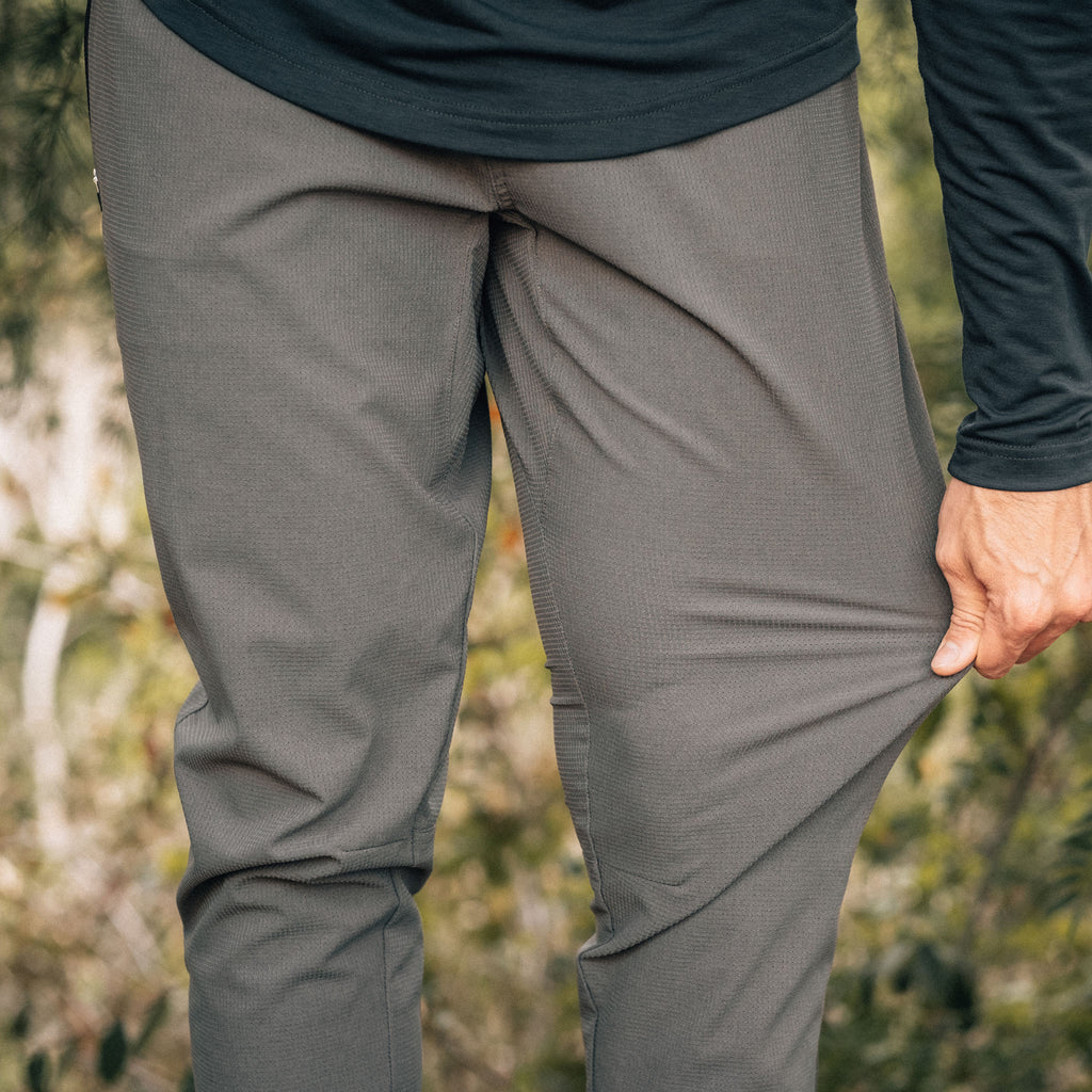 KETL Mtn Vent Lightweight Pants 34" Inseam: Summer Hiking & Travel - Ultra-Breathable, Packable & Stretchy - Grey Men's MPN: V.LTWT.TVL.P.GRY.34.Parent Casual Pants Vent Jogger'ish Lightweight Travel Pants 34"