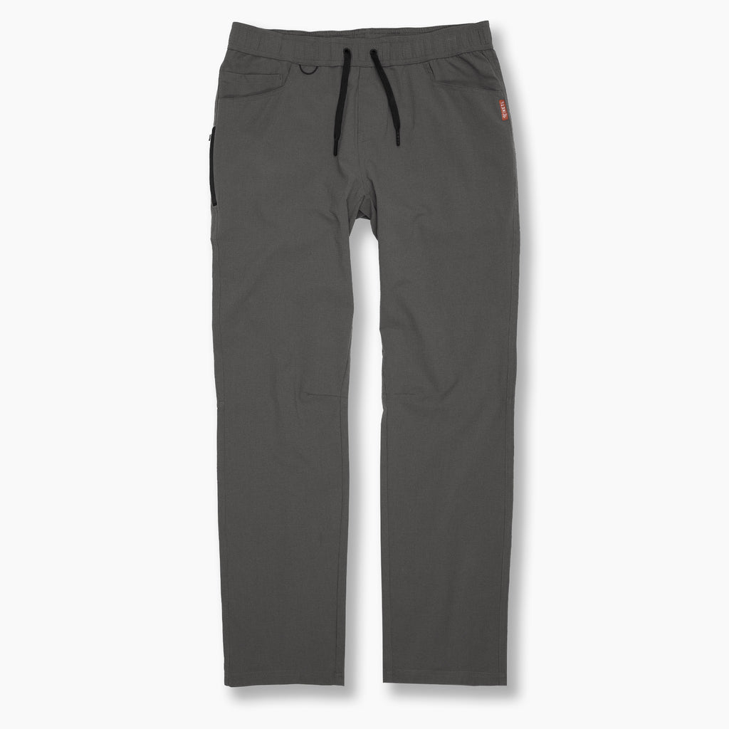 KETL Mtn Vent Lightweight Pants Straight Fit 32" Inseam: Summer Hiking & Travel - Ultra-Breathable, Packable & Stretchy - Grey Men's Casual Pants Vent Jogger'ish Lightweight Travel Pants 32"