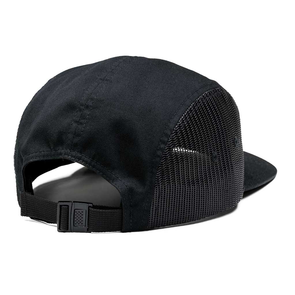 KETL Mtn Venture Air 5 Panel Mesh Hat Black One Size - Hats - Venture Air 5 Panel Mesh Hat