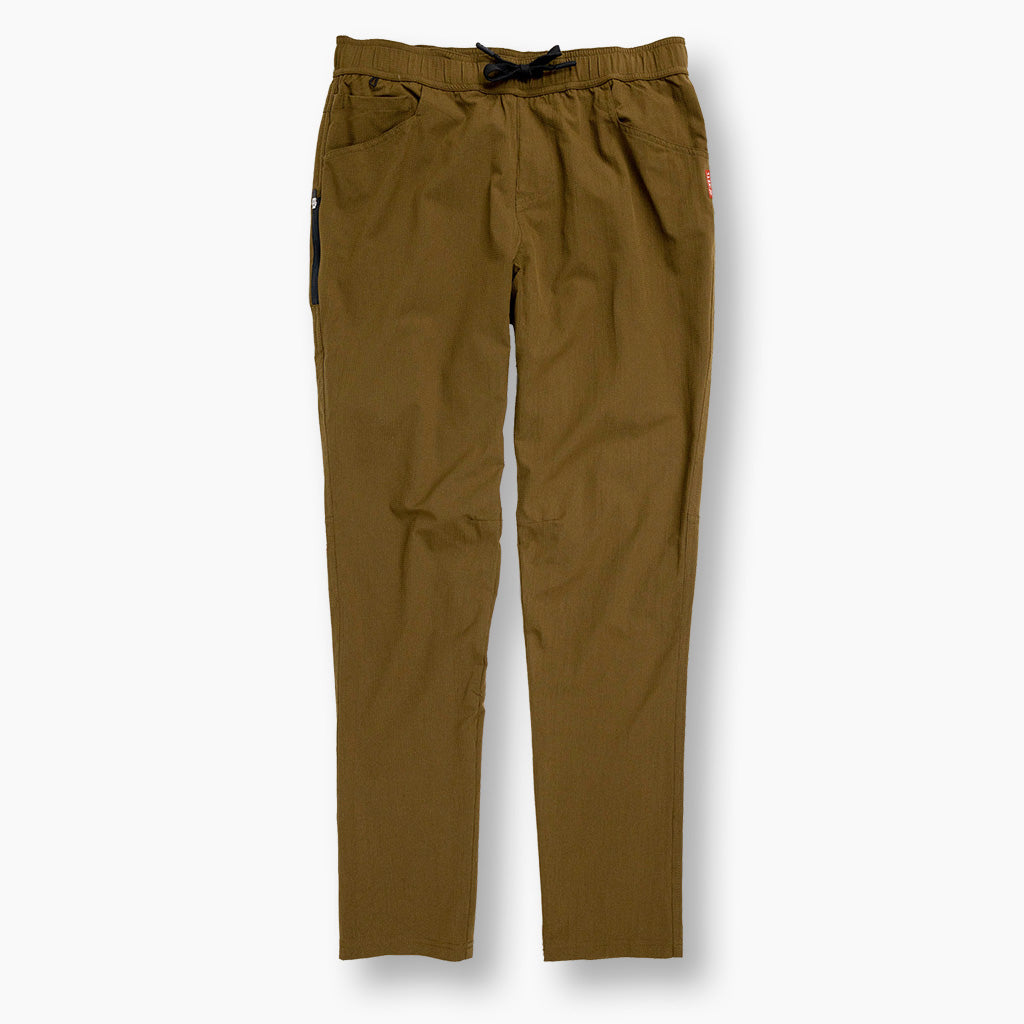 KETL Mtn Vent Lightweight Pants 32" Inseam: Summer Hiking & Travel - Ultra-Breathable, Packable & Stretchy - Brown Men's Casual Pants Vent Jogger'ish Lightweight Travel Pants 32"