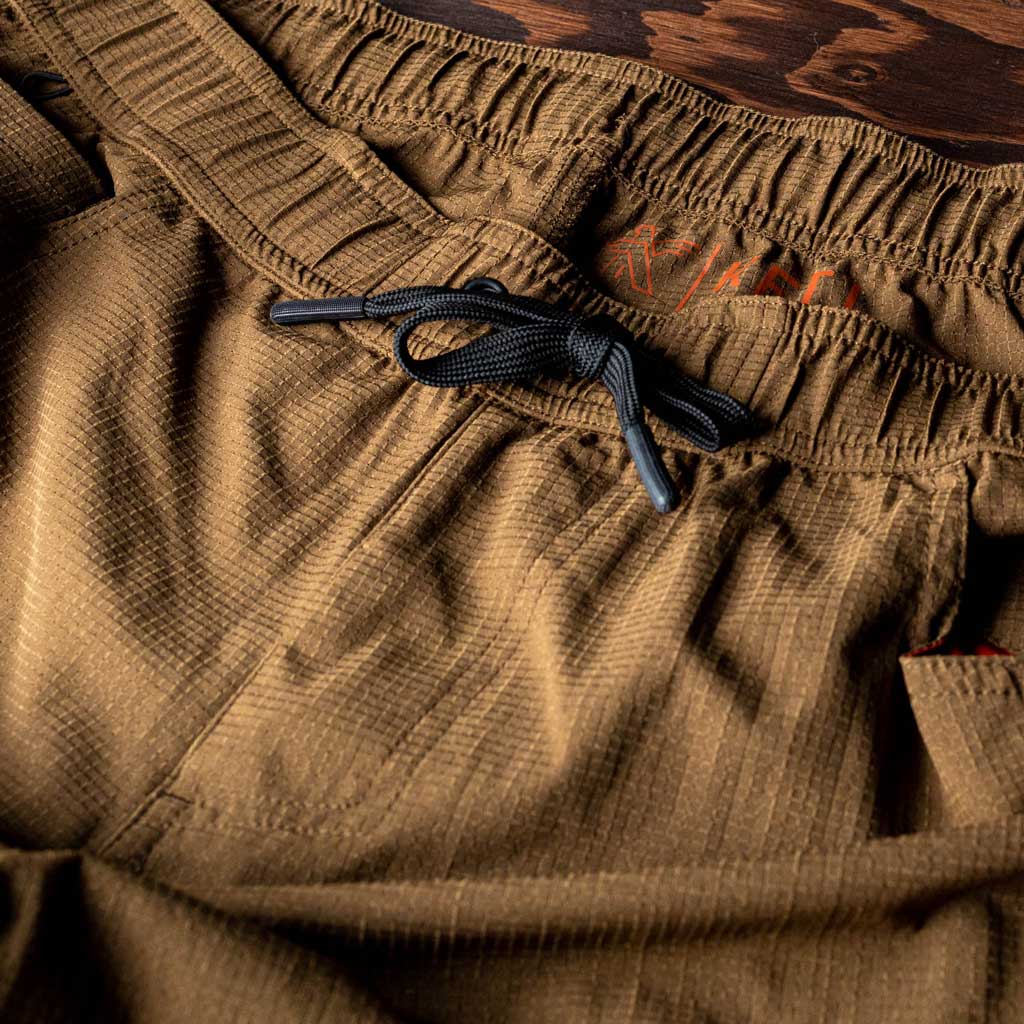 KETL Mtn Vent Lightweight Pants 34" Inseam: Summer Hiking & Travel - Ultra-Breathable, Packable & Stretchy - Brown Men's - Casual Pants - Vent Jogger'ish Lightweight Travel Pants 34"