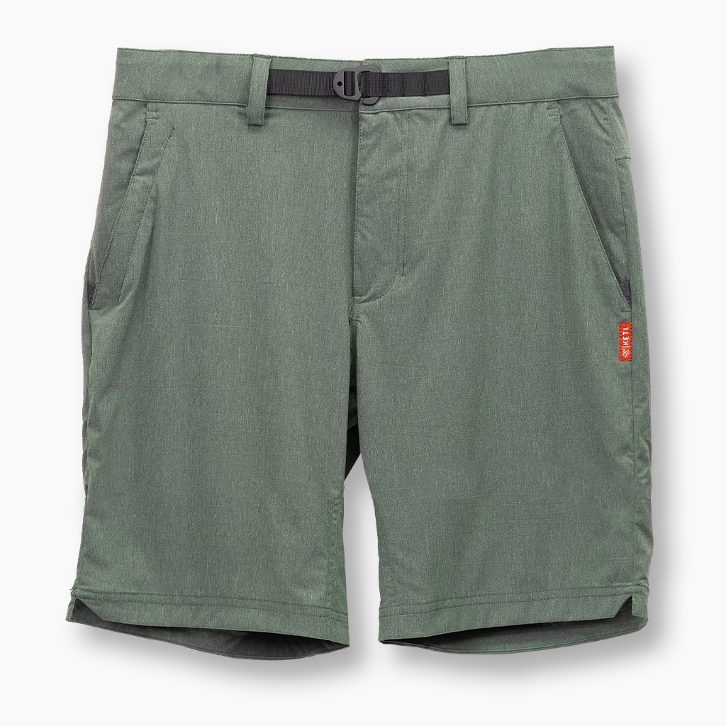 KETL Mtn Virtue V.2 Hybrid Shorts 9" Green Men's Short/Bib Short Virtue V.2 9" Hybrid Shorts