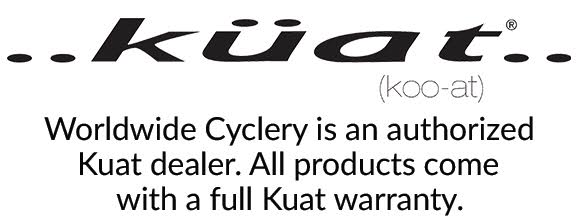 Kuat NV 2.0 Hitch Bike Rack - 2-Bike, 2" Receiver - Black Metallic/Gray Anodize - Hitch Bike Rack - NV 2.0 Hitch Bike Rack