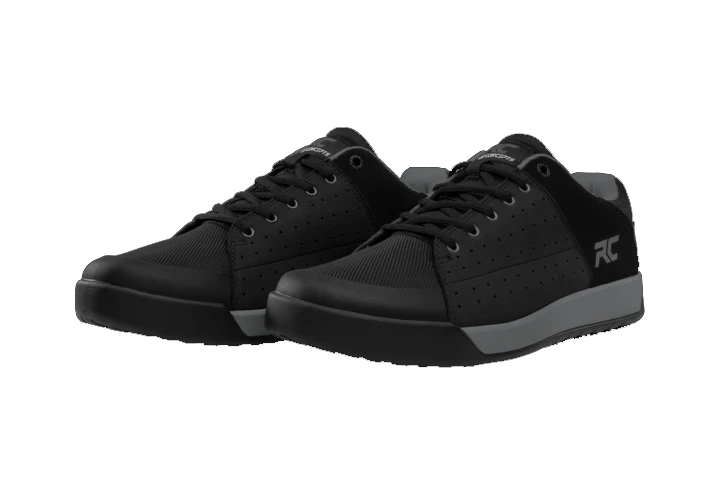 Ride Concepts Men's Livewire Flat Shoe Black / Charcoal Size 9.5 - Flat Shoe - Livewire Flat Shoe