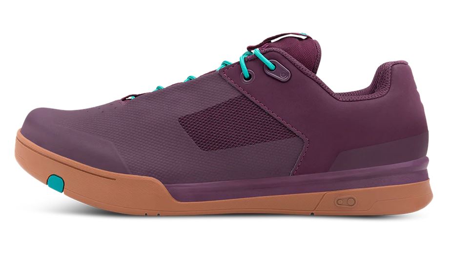 Crank Brothers Mallet Lace Men's Clipless Shoe - Purple / Teal - Mountain Shoes