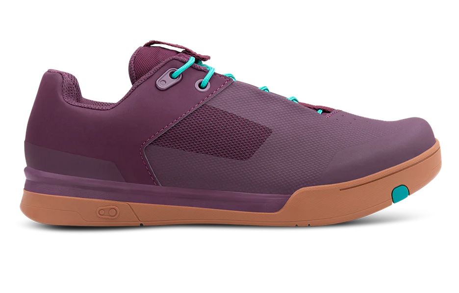 Crank Brothers Mallet Lace Men's Clipless Shoe - Purple / Teal Mountain Shoes