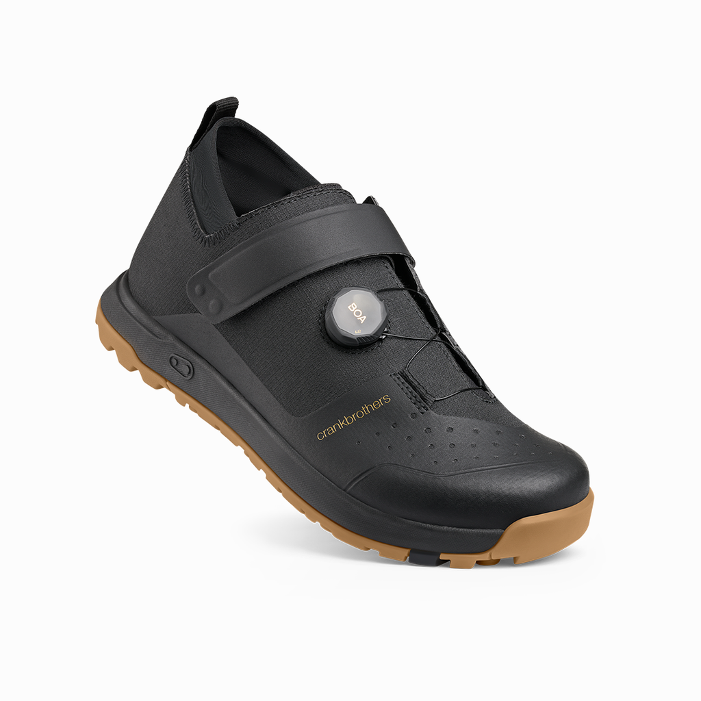 Crank Brothers Mallet Trail Boa Clipless Shoe Black/Gold/Gum