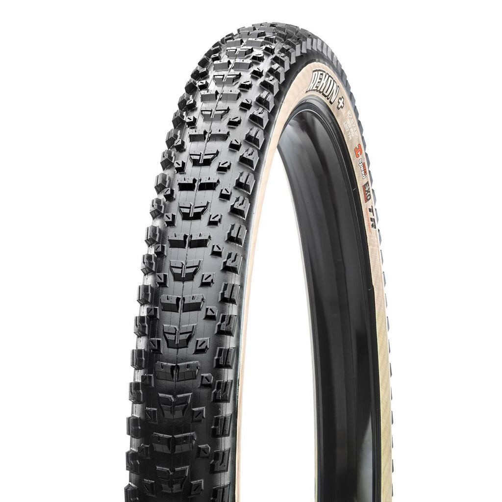 Maxxis Rekon Plus Tire - 27.5 x 2.8, Tubeless, Folding, Black/Light Tan, 3CMaxx Terra, EXO