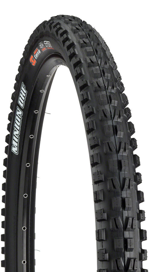 Maxxis Minion DHF Tire - 29 x 2.5, Tubeless, Folding, Black, Dual, EXO, Wide Trail White Logo