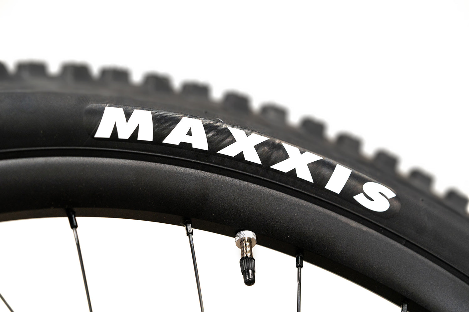 Maxxis Minion DHF Tire - 27.5 x 2.5, Tubeless, Folding, Black, 3C Maxx Grip, DH, Wide Trail White Logo - Tires - Minion DHF Tire