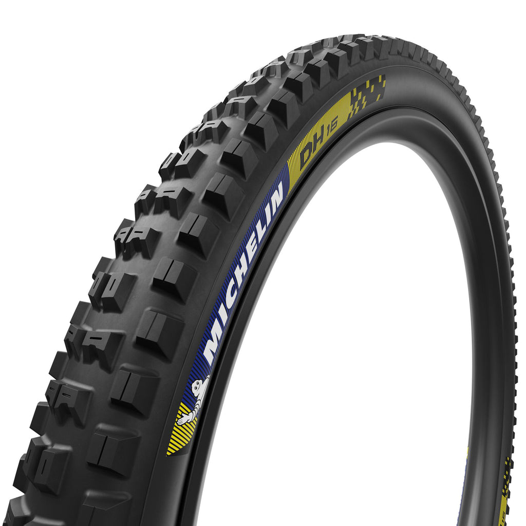Michelin DH16 Racing Line Tire - 27.5 x 2.4, Tubeless, Folding, Blue & Yellow Decals MPN: 33705 UPC: 86699337054 Tires DH16 Racing Line Tire