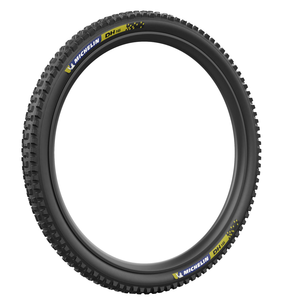 Michelin DH16 Racing Line Tire - 29 x 2.4, Tubeless, Folding, Blue & Yellow Decals - Tires - DH16 Racing Line Tire