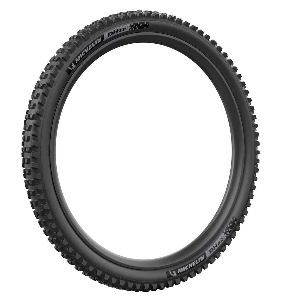 Michelin DH22 Racing Line Tire - 27.5 x 2.4, Tubeless, Folding, Black - Tires - DH22 Racing Line Tire
