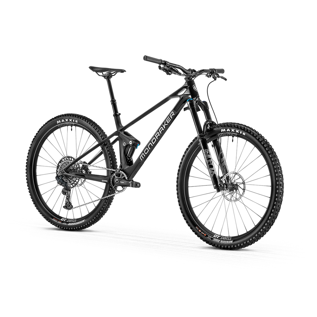 Mondraker Raze R - Carbon-Gloss/Black-Racing Silver- Medium - Mountain Bike - Raze Carbon R