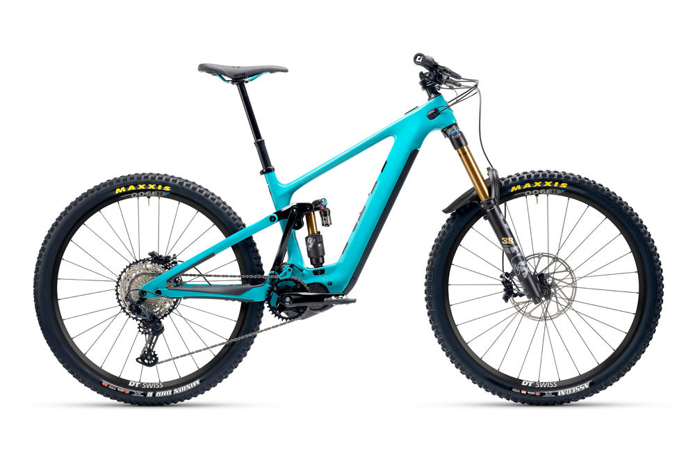 Yeti 160E Carbon Series Complete E-Bike w/ C1 SLX Factory Build Turquoise E-Mountain Bike 160E