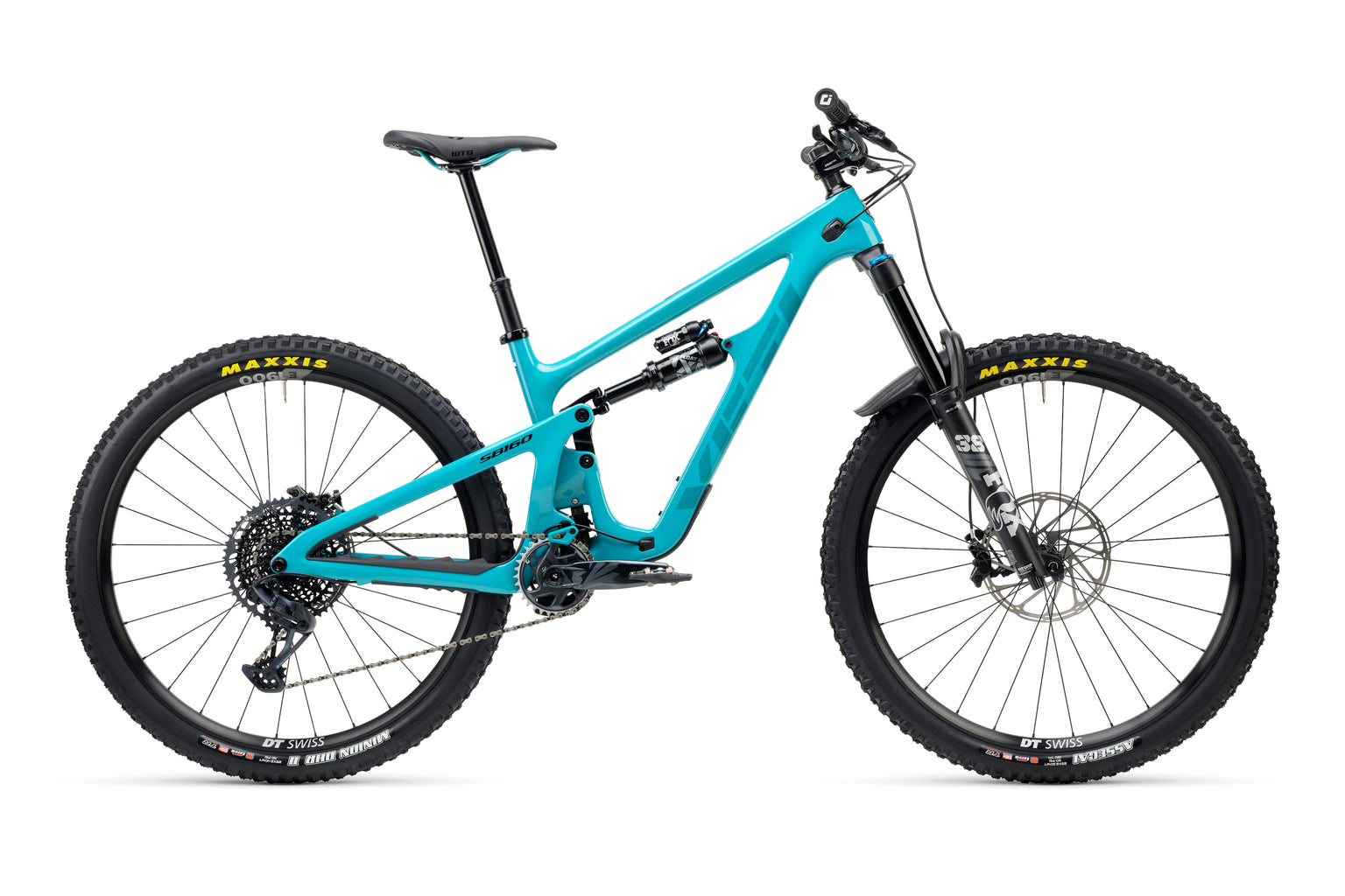 Yeti SB160 Carbon Series Complete Bike w/ C2 GX Build Turquoise Mountain Bike SB160