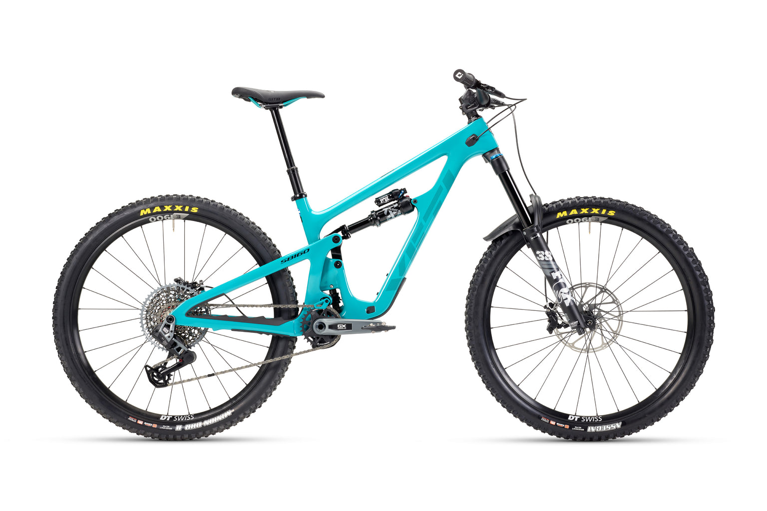 Yeti SB160 Carbon Series Complete Bike w/ C3 GX T-Type Build Turquoise Mountain Bike SB160
