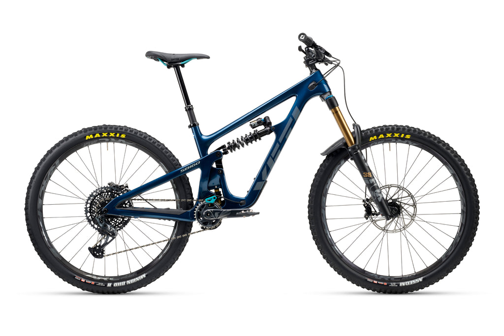 Yeti SB160 Turq Series Complete Bike w/ T2 X01 DHX2 Build Cobalt