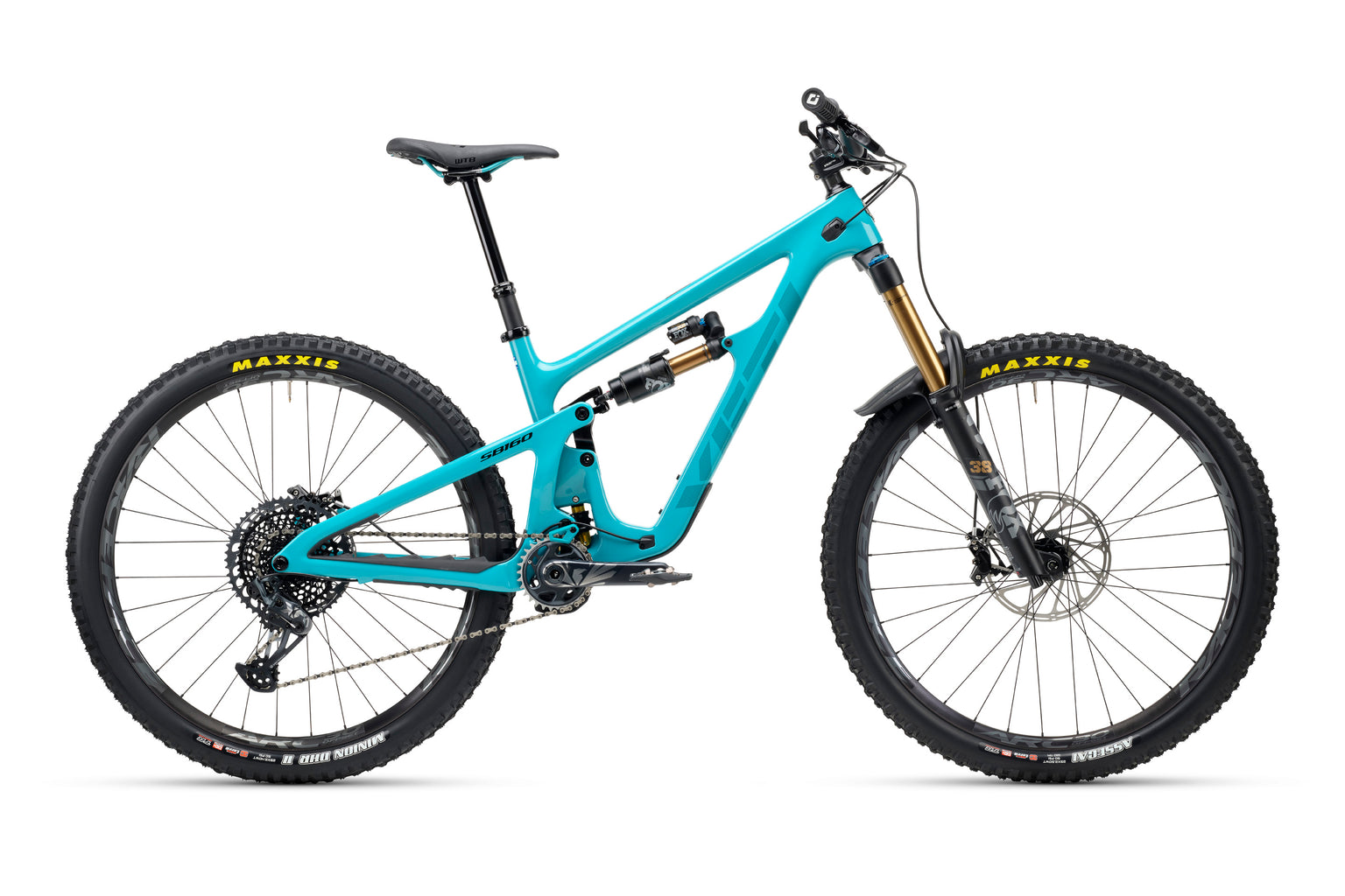 Yeti SB160 Turq Series Complete Bike w/ T2 X01 Build Turquoise Mountain Bike SB160