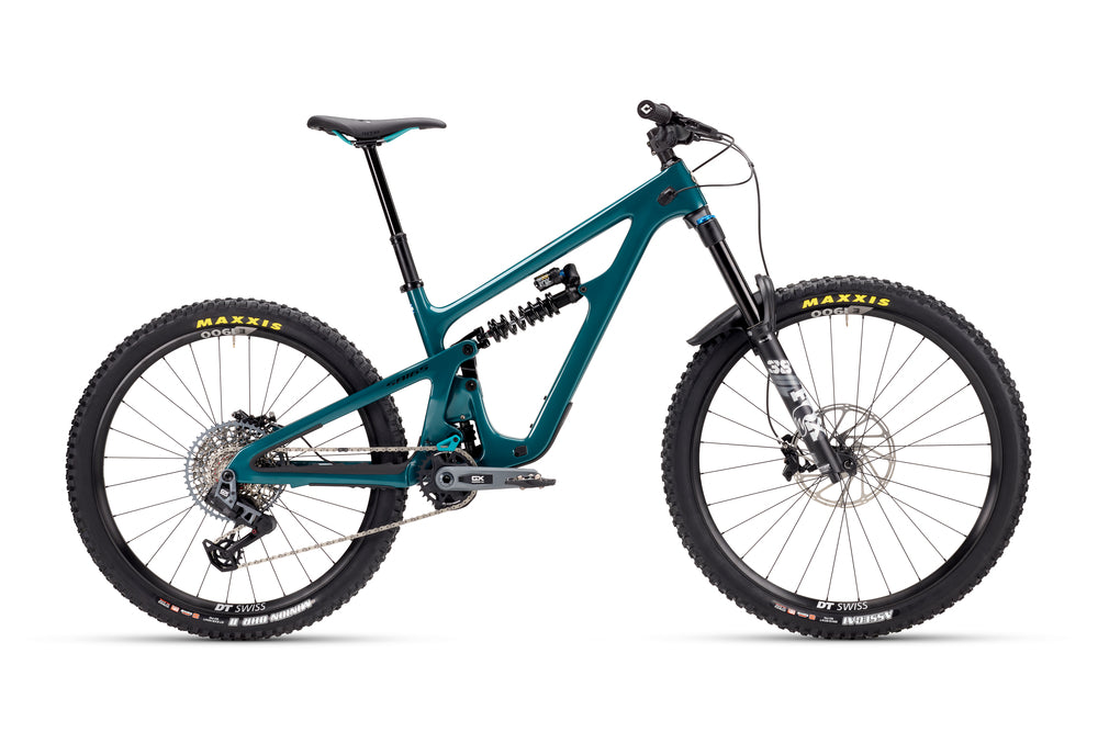 Yeti SB165 Carbon Series Complete Bike w/ C3 GX T-Type Build, MX 27.5"/29", Spruce Mountain Bike SB165