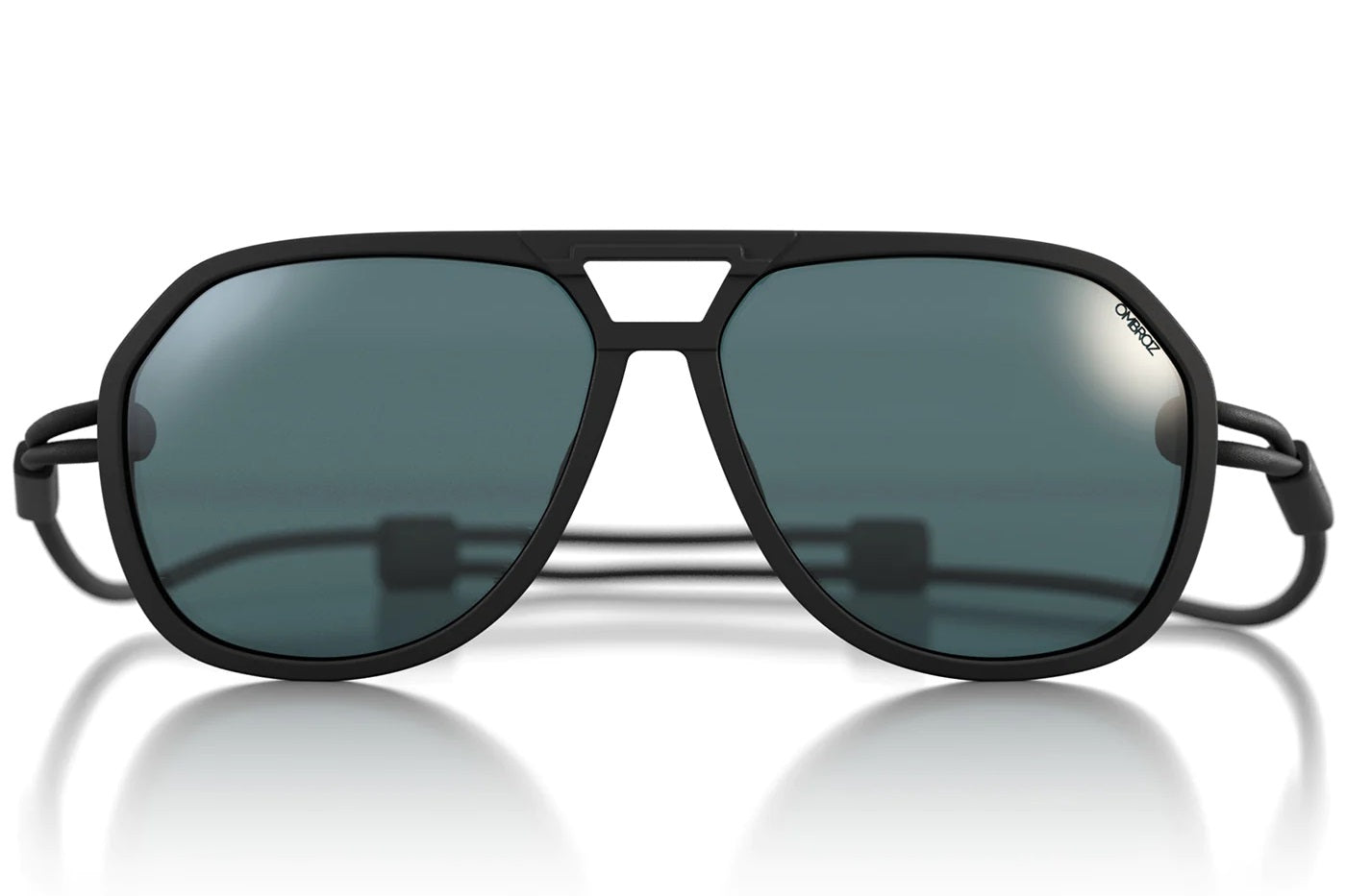 Ombraz Classic Sunglasses - Charcoal w/ Polarized Grey Lenses Regular - Sunglasses - Classic Sunglasses