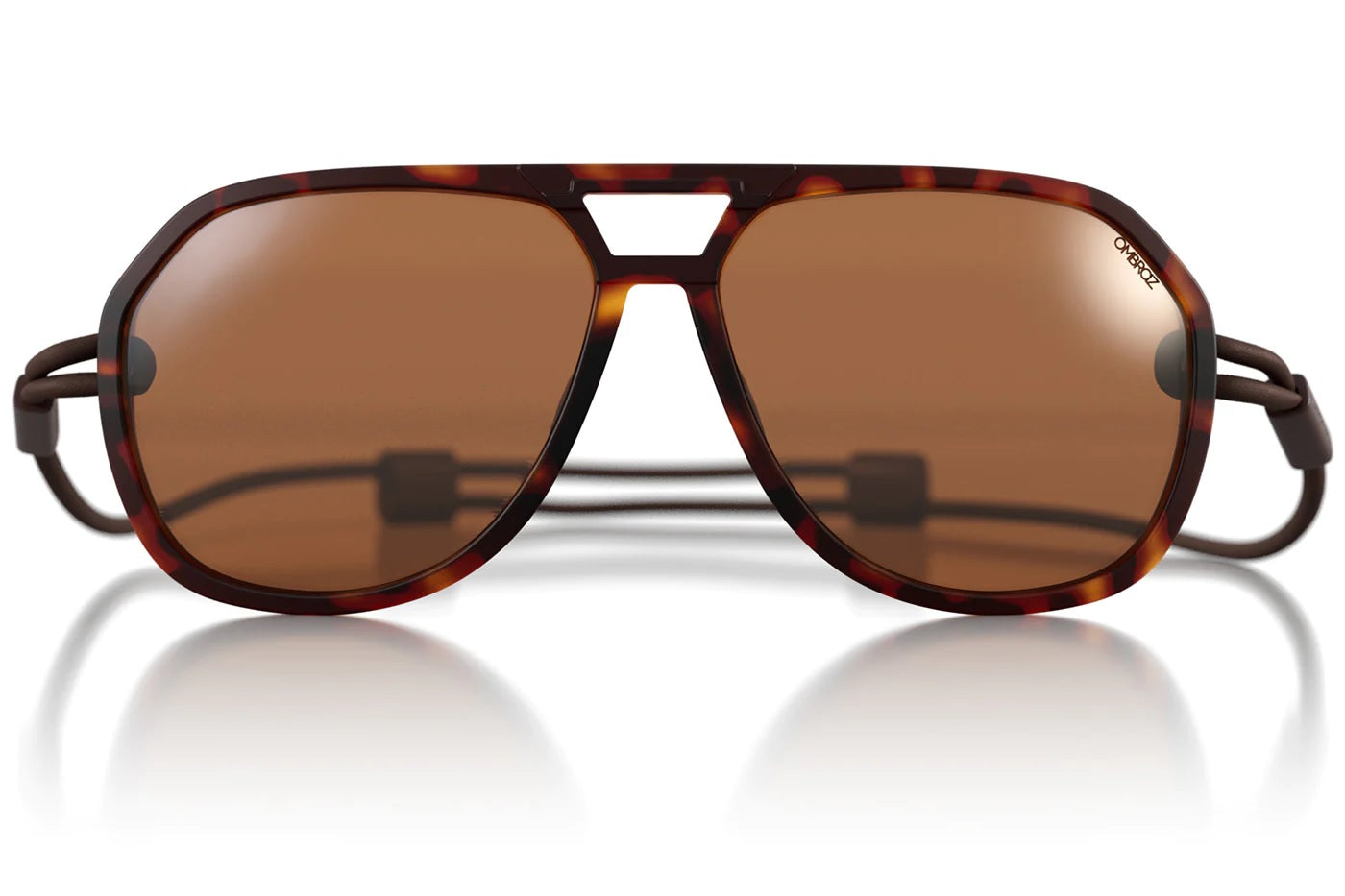 Ombraz Classic Sunglasses - Tortoise - w/ Polarized Brown Lenses Regular - Sunglasses - Classic Sunglasses
