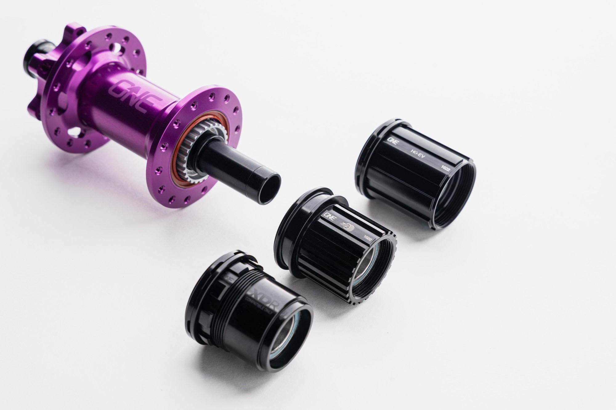 OneUp Components Rear Hub, 148 x 12, 6 Bolt, 28H, Purple OneUp Components Rear Hub, 148 x 12, 6 Bolt, 28H, Purple
