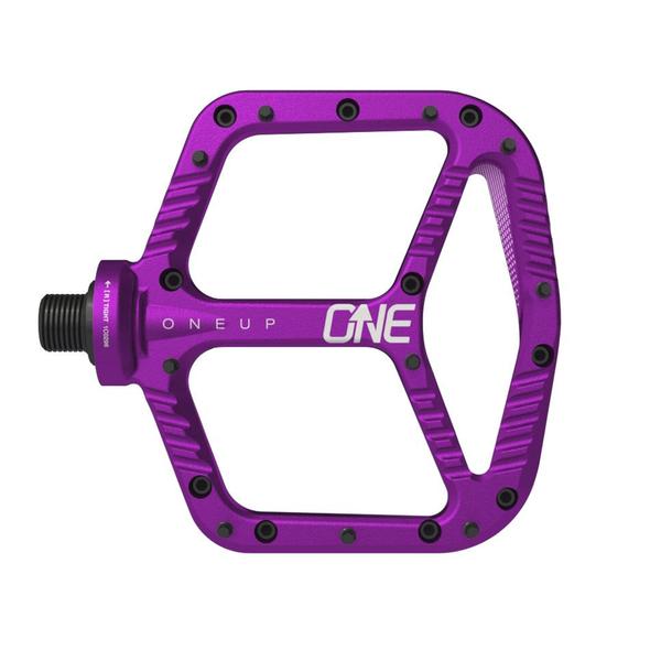 OneUp Components Aluminum Platform Pedals, Purple