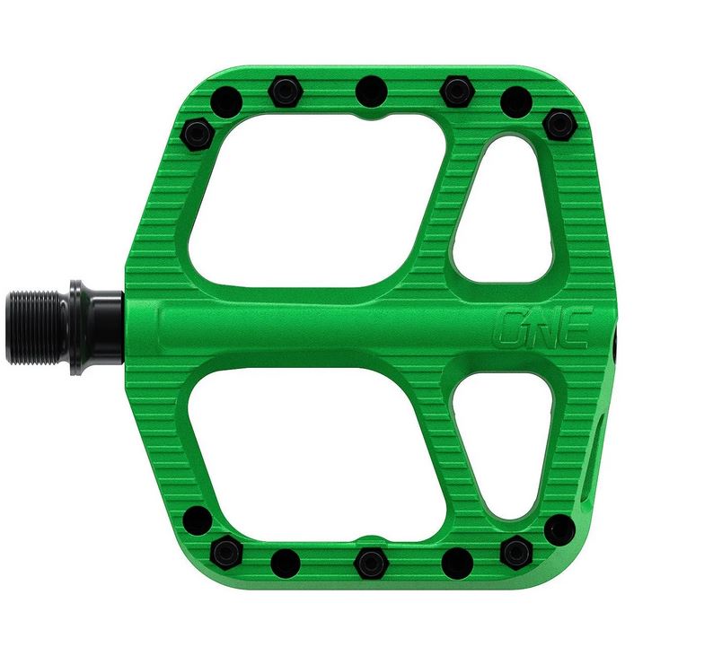 OneUp Components Small Comp Platform Pedals, Green