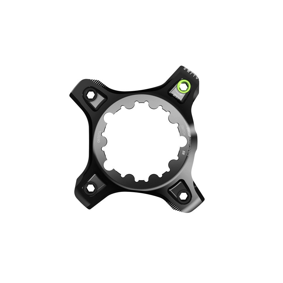 OneUp Components Switch Carrier, SRAM, 6mm Offset - Black MPN: 1C0376BLK Crank Spider Switch Carrier