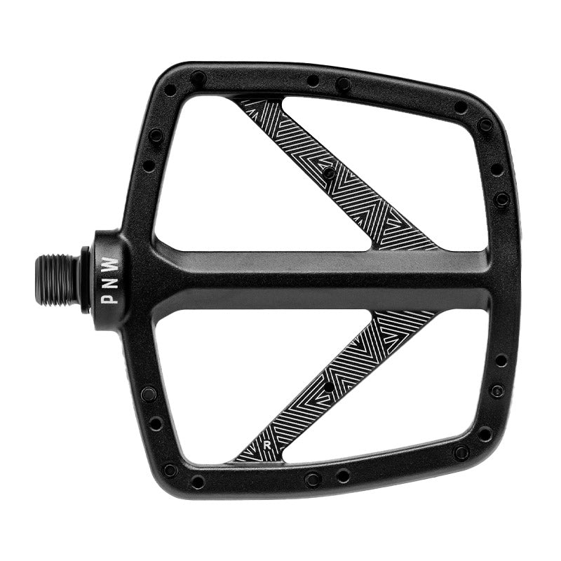 PNW Loam Flat Pedals Blackout