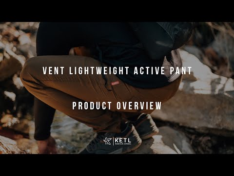 Video: KETL Mtn Vent Lightweight Pants Straight Fit 34" Inseam: Summer Hiking & Travel - Ultra-Breathable, Packable & Stretchy - Brown Men's Casual Pants Vent Jogger'ish Lightweight Travel Pants 34"